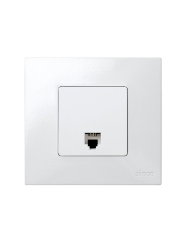 Toma de Teléfono 4C Blanca Simon 27
