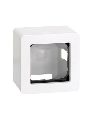 Caja de superficie 1 Elemento Blanco Simon 27