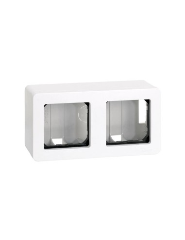 Caja de superficie 2 Elementos Blanco Simon 27