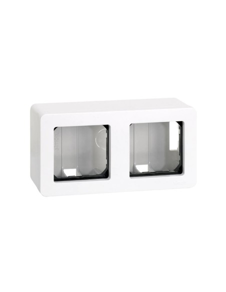 Caja de superficie 2 Elementos Blanco Simon 27