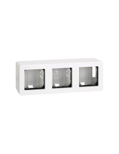 Caja de superficie 3 Elementos Blanco Simon 27