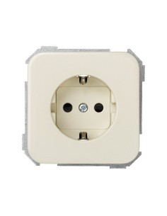 Base de Enchufe 16A Schuko Marfil Simon 31432-61