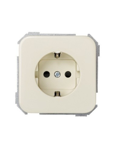 Base de Enchufe 16A Schuko Marfil Simon 31432-61