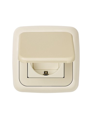 Tapa Abatible para base de enchufe schuko...