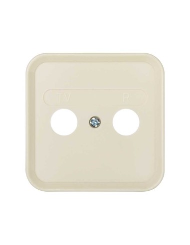 Placa Toma TV-R Marfil Simon 31