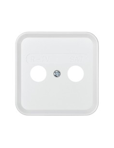 Placa Toma R-TV/ SAT Blanco Simon 31