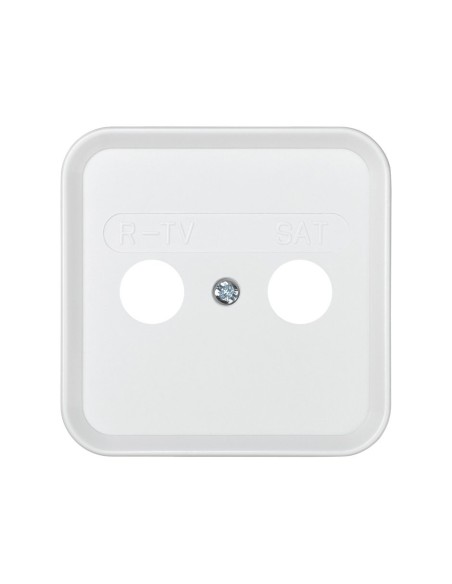 Placa Toma R-TV/ SAT Blanco Simon 31
