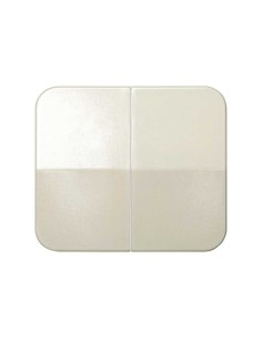 Tecla doble color Marfil Simon 75
