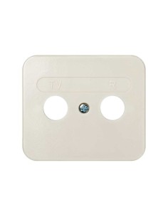 Placa Toma R-TV Marfil Simon 75