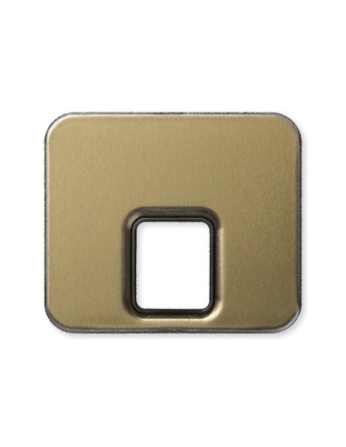 Placa Teléfono RJ11/ RJ12 Bronce Simon 75