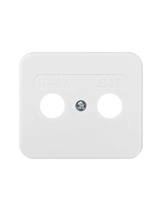 Placa Toma R-TV+SAT Blanco Simon 75