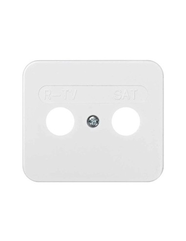Placa Toma R-TV+SAT Blanco Simon 75