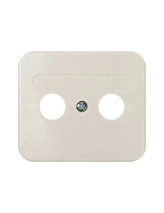 Placa Toma R-TV+SAT Marfil Simon 75