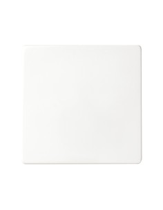 Tecla ancha lisa blanca simon 82010-30