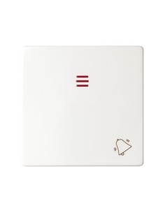 Tecla Campana con Visor Blanco Simon 82