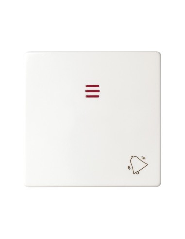 Tecla Campana con Visor Blanco Simon 82