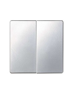 2 teclas medias aluminio simon 82026-33