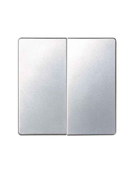 2 teclas medias aluminio simon 82026-33