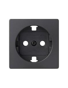 Tapa Para Enchufe Schuko Grafito Simon 82