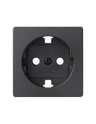 Tapa Para Enchufe Schuko Grafito Simon 82