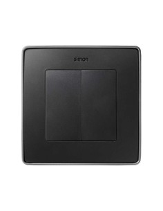Tecla Doble Grafito Simon 82 2