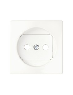 Tapa de Enchufe Bipolar Blanca Simon 82