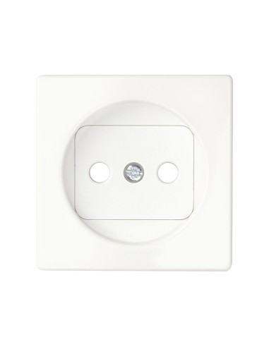 Tapa de Enchufe Bipolar Blanca Simon 82