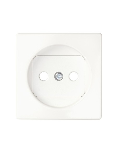 Tapa de Enchufe Bipolar Blanca Simon 82