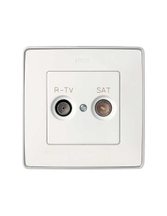 Tapa Toma R-TV+SAT Blanca Simon 82 2