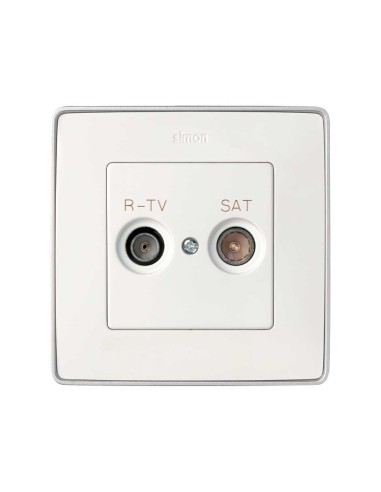 Tapa Toma R-TV+SAT Blanca Simon 82