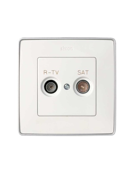 Tapa Toma R-TV+SAT Blanca Simon 82