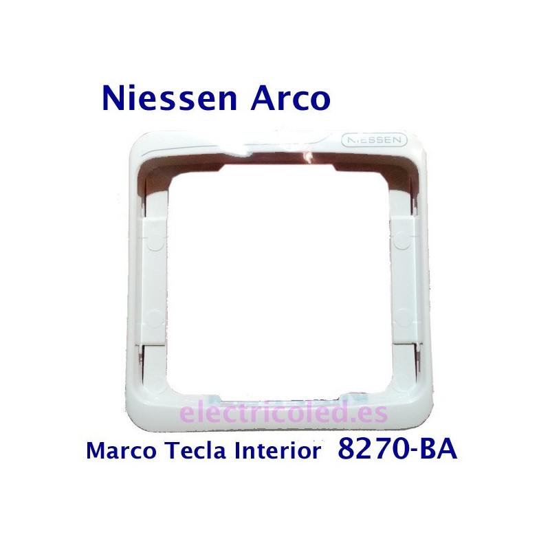 Marco Tecla Intermedia Arco Color Niessen 8270 BLANCO