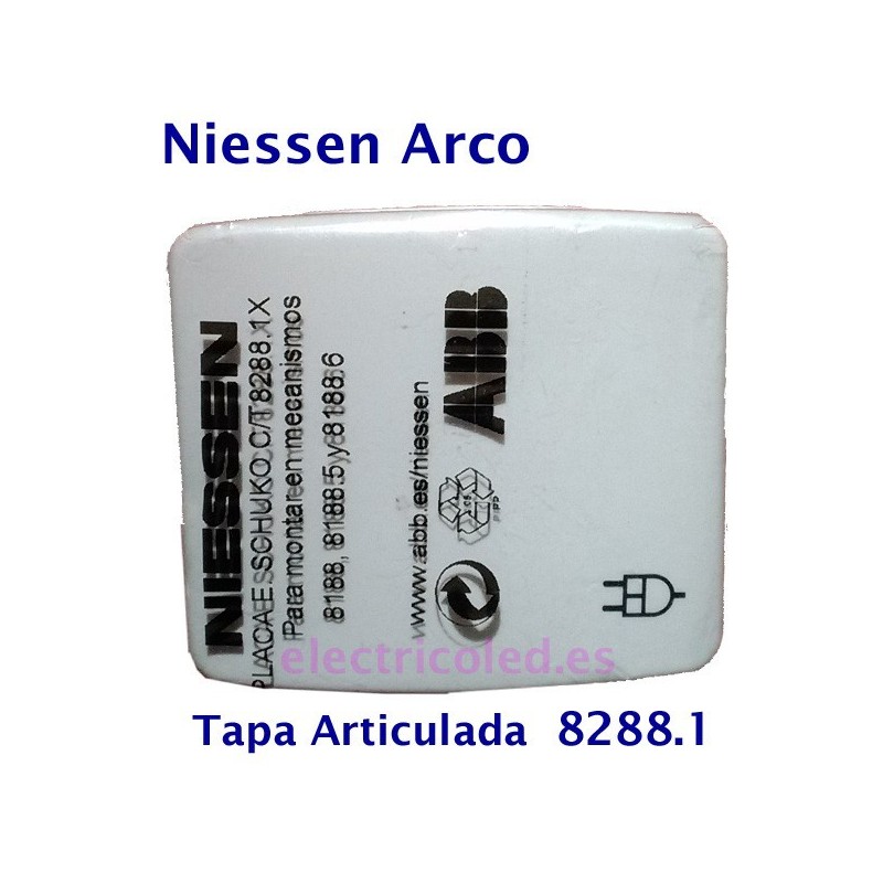 Tapa Articulada Enchufe Schuko