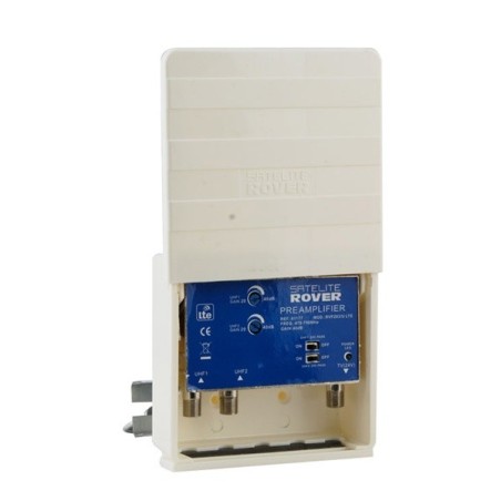 Amplificador Mastil 2 Ent. UHF 40dB Lte