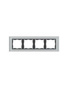 Marco 4 elementos CRISTAL GRIS Simon 82 Nature