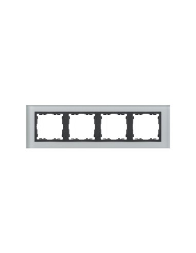 Marco 4 elementos CRISTAL GRIS Simon 82 Nature