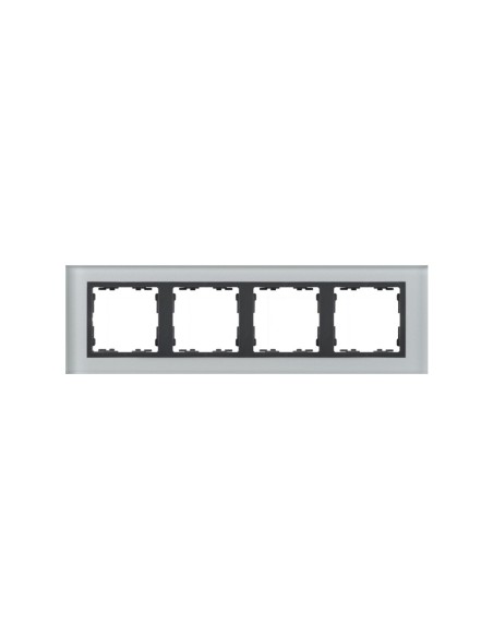 Marco 4 elementos CRISTAL GRIS Simon 82 Nature