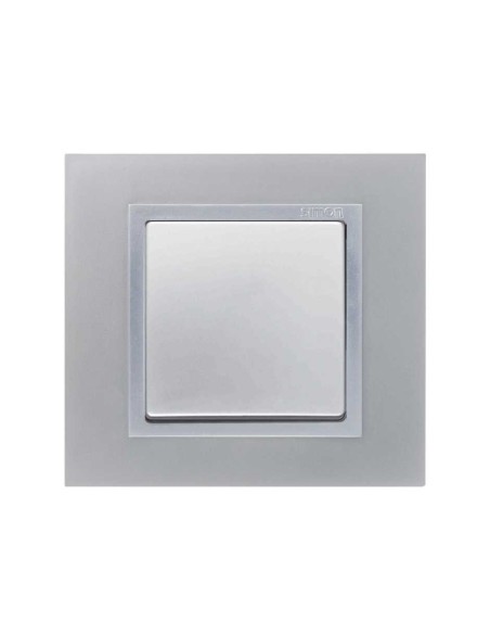 simon-82917-33-marco-1-elemento-aluminio-zocalo-tecla-aluminio-nature