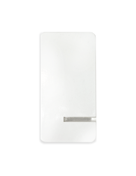 Tecla estrecha Blanca con visor luminoso Sol Teide BJC 16705-L