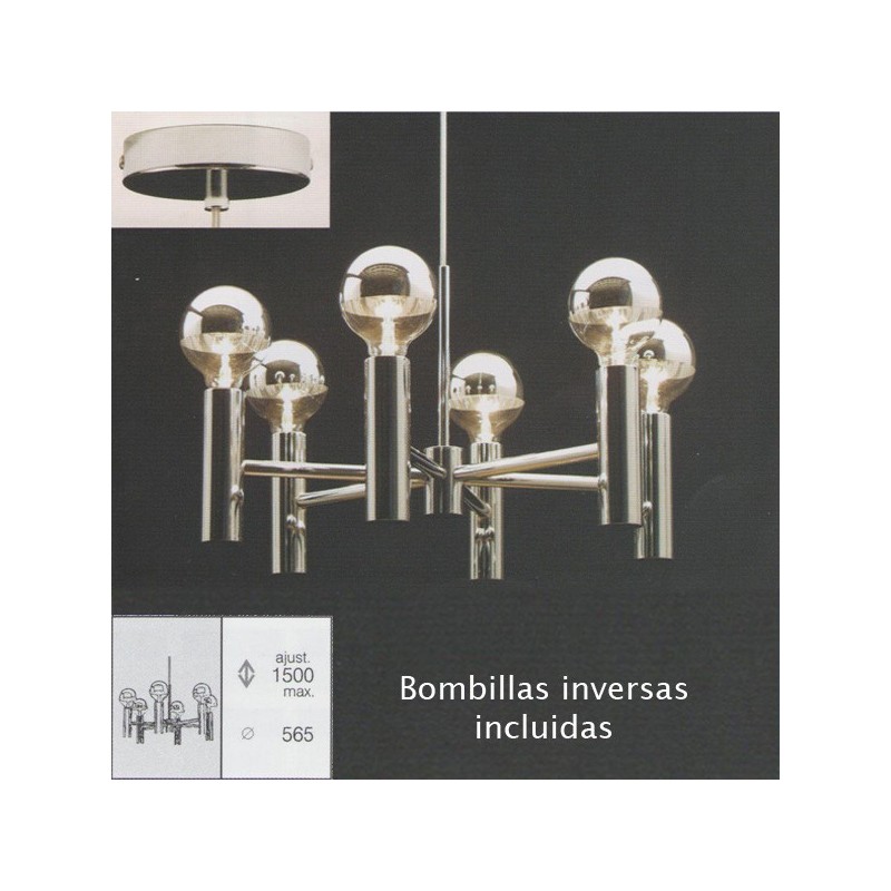 Colgante de 6 brazos