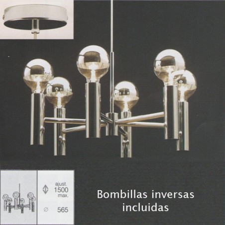 Colgante de 6 brazos