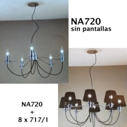 Lámpara 8 Luces Nature 2