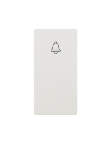 Tecla Estrecha Pulsador Timbre Blanca sin Difusor BJC Sol Teide