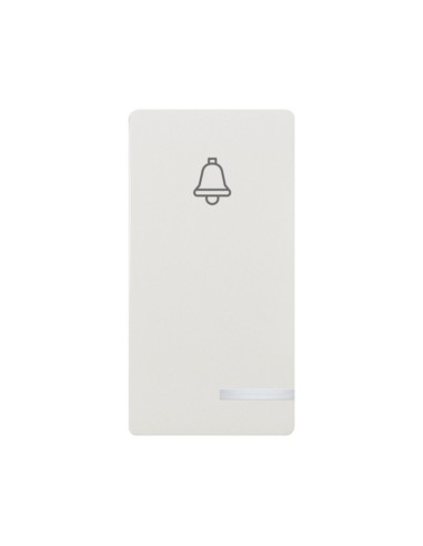 Tecla Estrecha Pulsador Timbre Blanca sin Difusor BJC Sol Teide