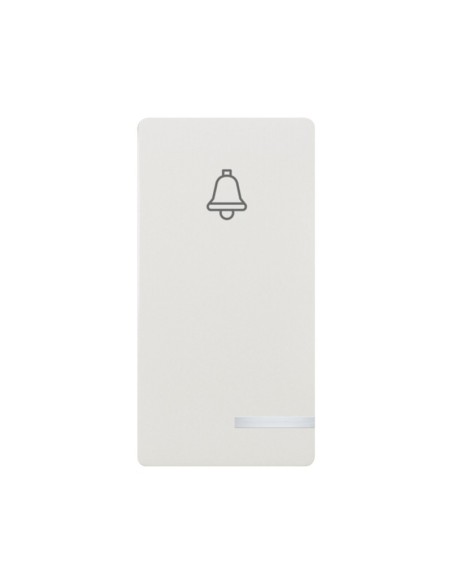 Tecla Estrecha Pulsador Timbre Blanca sin Difusor BJC Sol Teide