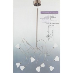 Lámpara 9 luces C-1003 2