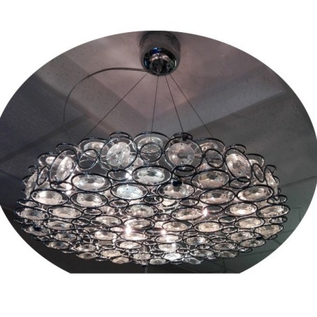 Colgante cristal 16 luces