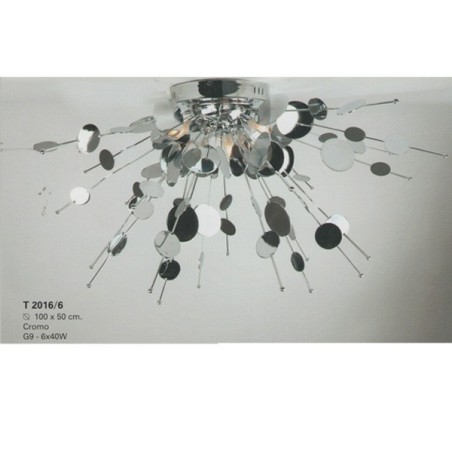 Lámpara Techo 6 Luces