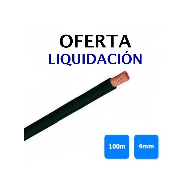Rollo 100 Mts Unifilar Flexible 4mm