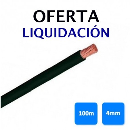 Rollo 100 Mts Unifilar Flexible 4mm